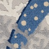 image:imageNourison Aloha 3 x Square Blue Grey Area Rug