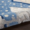 image:imageNourison Aloha 3 x Square Blue Grey Area Rug