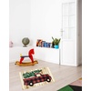image:imageNourison Buffalo Plaid Truck Rug Retro Holiday Design for Christmas Decorating Seasonal Print Area Mat 18 x 30 Inches Rectangle NonSkid NonSlip Backing