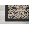 image:imageNourison Caribbean Transitional IvoryCharcoal 23 x 76 Area Rug Easy Cleaning Non Shedding Bed Room Living Room Dining Room Kitchen 2x7IvoryCharcoal