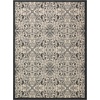 image:imageNourison Caribbean Transitional IvoryCharcoal 23 x 76 Area Rug Easy Cleaning Non Shedding Bed Room Living Room Dining Room Kitchen 2x7IvoryCharcoal