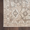 image:imageNourison Concerto IvoryGrey 3 x 5 Area Rug Transitional Bed Room Living Room Dining Room Kitchen Easy Cleaning Non Shedding 3x5Beige