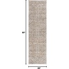 image:imageNourison Concerto IvoryGrey 3 x 5 Area Rug Transitional Bed Room Living Room Dining Room Kitchen Easy Cleaning Non Shedding 3x5Beige
