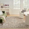 image:imageNourison Concerto IvoryGrey 3 x 5 Area Rug Transitional Bed Room Living Room Dining Room Kitchen Easy Cleaning Non Shedding 3x5Beige