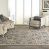 image:imageNourison Concerto IvoryGrey 3 x 5 Area Rug Transitional Bed Room Living Room Dining Room Kitchen Easy Cleaning Non Shedding 3x5Beige Grey