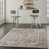 image:imageNourison Concerto IvoryGrey 3 x 5 Area Rug Transitional Bed Room Living Room Dining Room Kitchen Easy Cleaning Non Shedding 3x5Beige Grey