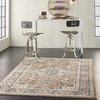 image:imageNourison Concerto IvoryGrey 3 x 5 Area Rug Transitional Bed Room Living Room Dining Room Kitchen Easy Cleaning Non Shedding 3x5Beige Grey