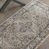 image:imageNourison Concerto IvoryGrey 3 x 5 Area Rug Transitional Bed Room Living Room Dining Room Kitchen Easy Cleaning Non Shedding 3x5Beige Grey