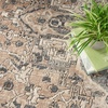image:imageNourison Concerto IvoryGrey 3 x 5 Area Rug Transitional Bed Room Living Room Dining Room Kitchen Easy Cleaning Non Shedding 3x5Beige Grey