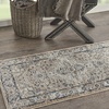 image:imageNourison Concerto IvoryGrey 3 x 5 Area Rug Transitional Bed Room Living Room Dining Room Kitchen Easy Cleaning Non Shedding 3x5Beige Grey