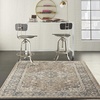 image:imageNourison Concerto IvoryGrey 3 x 5 Area Rug Transitional Bed Room Living Room Dining Room Kitchen Easy Cleaning Non Shedding 3x5Beige Grey