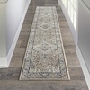 image:imageNourison Concerto IvoryGrey 3 x 5 Area Rug Transitional Bed Room Living Room Dining Room Kitchen Easy Cleaning Non Shedding 3x5Beige Grey