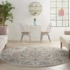 image:imageNourison Concerto IvoryGrey 3 x 5 Area Rug Transitional Bed Room Living Room Dining Room Kitchen Easy Cleaning Non Shedding 3x5Beige Grey