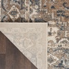 image:imageNourison Concerto IvoryGrey 3 x 5 Area Rug Transitional Bed Room Living Room Dining Room Kitchen Easy Cleaning Non Shedding 3x5Beige Grey