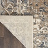 image:imageNourison Concerto IvoryGrey 3 x 5 Area Rug Transitional Bed Room Living Room Dining Room Kitchen Easy Cleaning Non Shedding 3x5Beige Grey