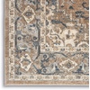 image:imageNourison Concerto IvoryGrey 3 x 5 Area Rug Transitional Bed Room Living Room Dining Room Kitchen Easy Cleaning Non Shedding 3x5Beige Grey