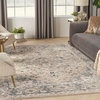 image:imageNourison Concerto IvoryGrey 3 x 5 Area Rug Transitional Bed Room Living Room Dining Room Kitchen Easy Cleaning Non Shedding 3x5Beige Grey