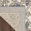 image:imageNourison Concerto IvoryGrey 3 x 5 Area Rug Transitional Bed Room Living Room Dining Room Kitchen Easy Cleaning Non Shedding 3x5Blue