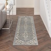 image:imageNourison Concerto IvoryGrey 3 x 5 Area Rug Transitional Bed Room Living Room Dining Room Kitchen Easy Cleaning Non Shedding 3x5Blue