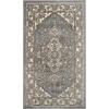 image:imageNourison Concerto IvoryGrey 3 x 5 Area Rug Transitional Bed Room Living Room Dining Room Kitchen Easy Cleaning Non Shedding 3x5Blue