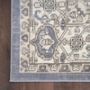 image:imageNourison Concerto IvoryGrey 3 x 5 Area Rug Transitional Bed Room Living Room Dining Room Kitchen Easy Cleaning Non Shedding 3x5Blue