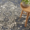 image:imageNourison Concerto IvoryGrey 3 x 5 Area Rug Transitional Bed Room Living Room Dining Room Kitchen Easy Cleaning Non Shedding 3x5Blue
