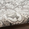 image:imageNourison Concerto IvoryGrey 3 x 5 Area Rug Transitional Bed Room Living Room Dining Room Kitchen Easy Cleaning Non Shedding 3x5Grey