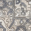 image:imageNourison Concerto IvoryGrey 3 x 5 Area Rug Transitional Bed Room Living Room Dining Room Kitchen Easy Cleaning Non Shedding 3x5Ivory Blue