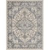 image:imageNourison Concerto IvoryGrey 3 x 5 Area Rug Transitional Bed Room Living Room Dining Room Kitchen Easy Cleaning Non Shedding 3x5Ivory Blue