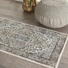 image:imageNourison Concerto IvoryGrey 3 x 5 Area Rug Transitional Bed Room Living Room Dining Room Kitchen Easy Cleaning Non Shedding 3x5Ivory Grey