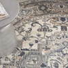 image:imageNourison Concerto IvoryGrey 3 x 5 Area Rug Transitional Bed Room Living Room Dining Room Kitchen Easy Cleaning Non Shedding 3x5Ivory Grey