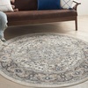 image:imageNourison Concerto IvoryGrey 3 x 5 Area Rug Transitional Bed Room Living Room Dining Room Kitchen Easy Cleaning Non Shedding 3x5Ivory Grey