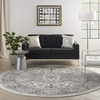 image:imageNourison Concerto IvoryGrey 3 x 5 Area Rug Transitional Bed Room Living Room Dining Room Kitchen Easy Cleaning Non Shedding 3x5Ivory Grey