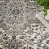 image:imageNourison Concerto IvoryGrey 3 x 5 Area Rug Transitional Bed Room Living Room Dining Room Kitchen Easy Cleaning Non Shedding 3x5Ivory Grey