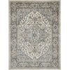 image:imageNourison Concerto IvoryGrey 3 x 5 Area Rug Transitional Bed Room Living Room Dining Room Kitchen Easy Cleaning Non Shedding 3x5Ivory Grey
