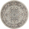 image:imageNourison Concerto IvoryGrey 3 x 5 Area Rug Transitional Bed Room Living Room Dining Room Kitchen Easy Cleaning Non Shedding 3x5Ivory Grey