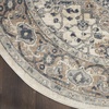 image:imageNourison Concerto IvoryGrey 3 x 5 Area Rug Transitional Bed Room Living Room Dining Room Kitchen Easy Cleaning Non Shedding 3x5Ivory Grey