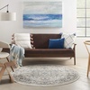 image:imageNourison Concerto IvoryGrey 3 x 5 Area Rug Transitional Bed Room Living Room Dining Room Kitchen Easy Cleaning Non Shedding 3x5Ivory Grey