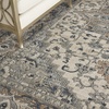 image:imageNourison Concerto IvoryGrey 3 x 5 Area Rug Transitional Bed Room Living Room Dining Room Kitchen Easy Cleaning Non Shedding 3x5Ivory Grey