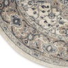 image:imageNourison Concerto IvoryGrey 3 x 5 Area Rug Transitional Bed Room Living Room Dining Room Kitchen Easy Cleaning Non Shedding 3x5Ivory Grey