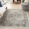 image:imageNourison Concerto IvoryGrey 3 x 5 Area Rug Transitional Bed Room Living Room Dining Room Kitchen Easy Cleaning Non Shedding 3x5Ivory Grey