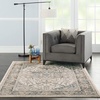 image:imageNourison Concerto IvoryGrey 3 x 5 Area Rug Transitional Bed Room Living Room Dining Room Kitchen Easy Cleaning Non Shedding 3x5Ivory Grey