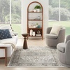 image:imageNourison Concerto IvoryGrey 3 x 5 Area Rug Transitional Bed Room Living Room Dining Room Kitchen Easy Cleaning Non Shedding 3x5Ivory Grey