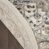 image:imageNourison Concerto IvoryGrey 3 x 5 Area Rug Transitional Bed Room Living Room Dining Room Kitchen Easy Cleaning Non Shedding 3x5Ivory Grey