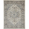 image:imageNourison Concerto IvoryGrey 3 x 5 Area Rug Transitional Bed Room Living Room Dining Room Kitchen Easy Cleaning Non Shedding 3x5Ivory Grey