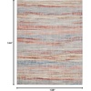 image:imageNourison Elation Abstract Ivory Multicolor 2 x 3 Area Rug Easy Cleaning Non Shedding Bed Room Living Room Dining Room Kitchen 2x3Ivory Multicolor