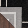 image:imageNourison Essentials 108x144 Fabric IndoorOutdoor Rug in Black Ivory