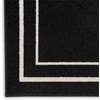 image:imageNourison Essentials 108x144 Fabric IndoorOutdoor Rug in Black Ivory