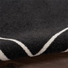image:imageNourison Essentials 108x144 Fabric IndoorOutdoor Rug in Black Ivory
