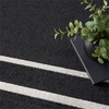 image:imageNourison Essentials 108x144 Fabric IndoorOutdoor Rug in Black Ivory